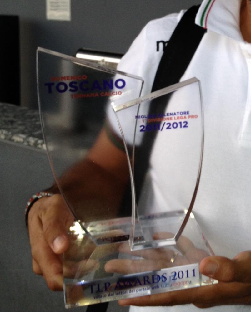 TLP AWARDS 2011/2012 - Miglior allenatore 1^ Divisione: Mimmo Toscano